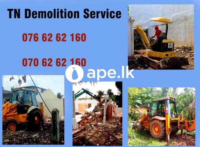 Demolition service Sri Lanka