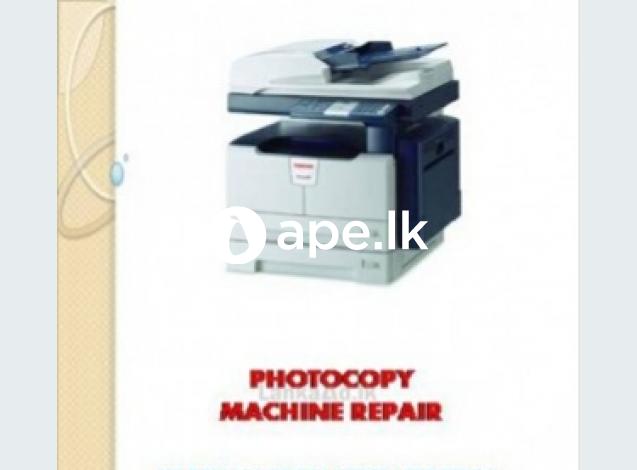 Repair photocopy machine