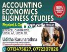 Accounting Edexcel Cambridge local AL and OL comme
