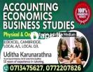 Accounting Economics Edexcel Cambridge local AL OL